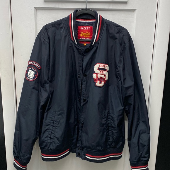 Superdry Other - Vintage Superdry Varsity Letter Jacket Edition